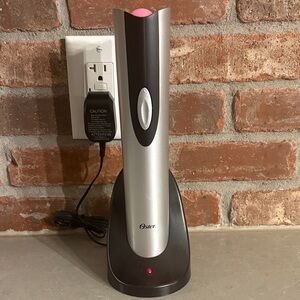 Oster Silver and Black Electric Wine Opener
